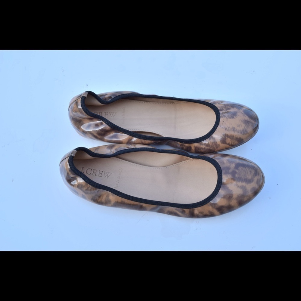 NWOT J. Crew Lula flats